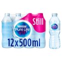 Nestle Pure Life Still Spring Water 1 x 12x500ml